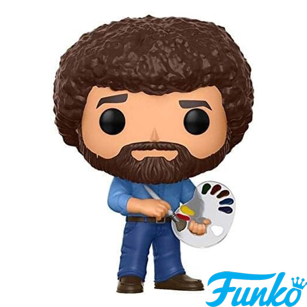Funko POP #524 Bob Ross The Joy of Painting Bob Ross Figure